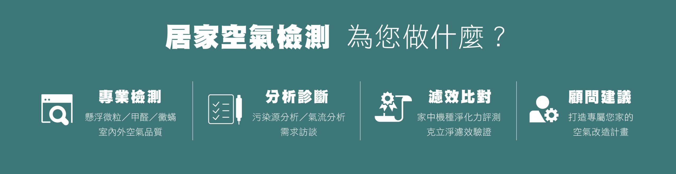 克立淨,居家空氣檢測,空氣改計畫,清淨機,除溼機,零檢出,電漿,PM0.3